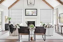 LazBlinds No Tools No Drill Cordless Dual Layer