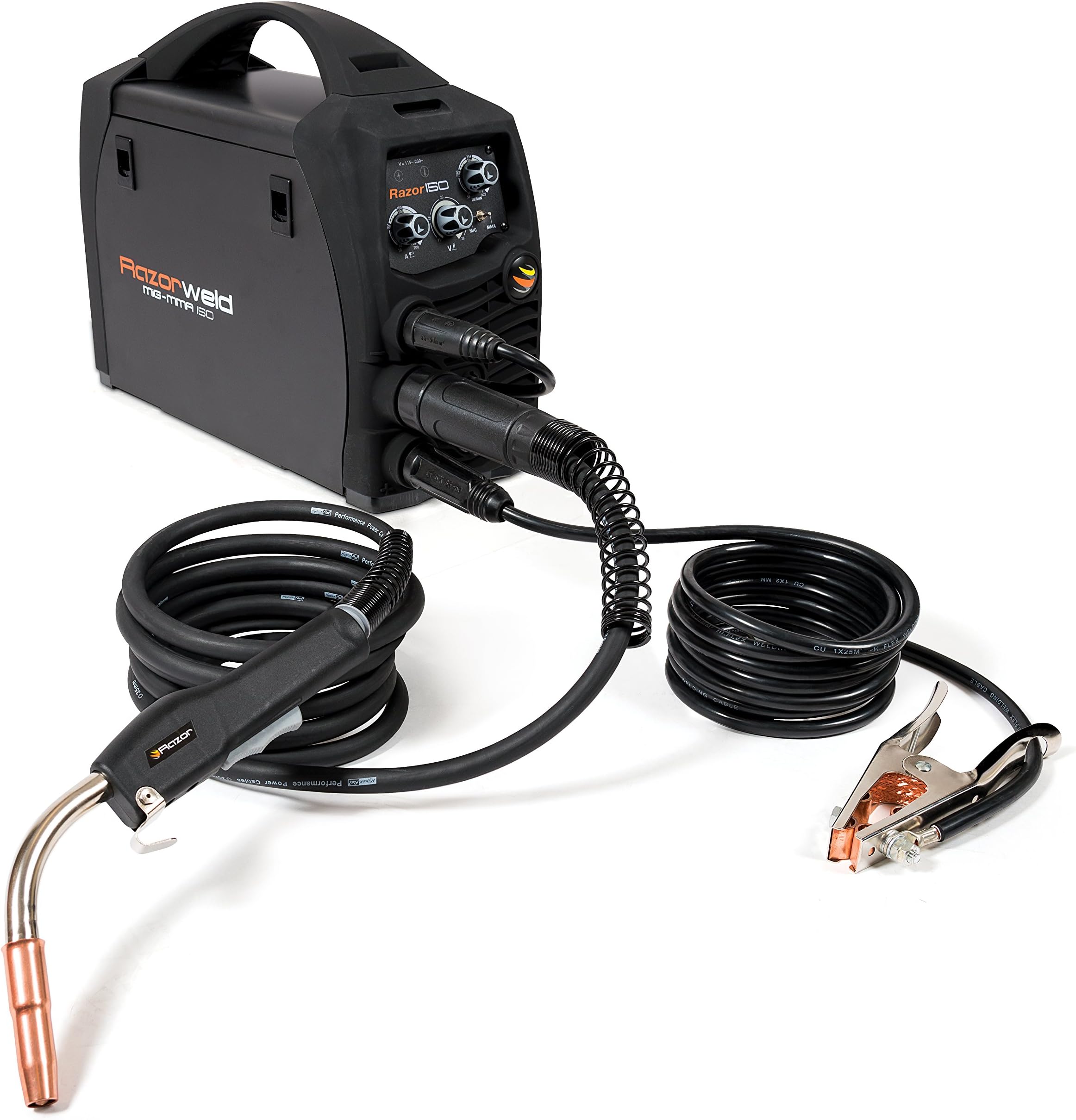 Razorweld KUMJRRW150 Dual Volt Multi-System Welder, 150 amp