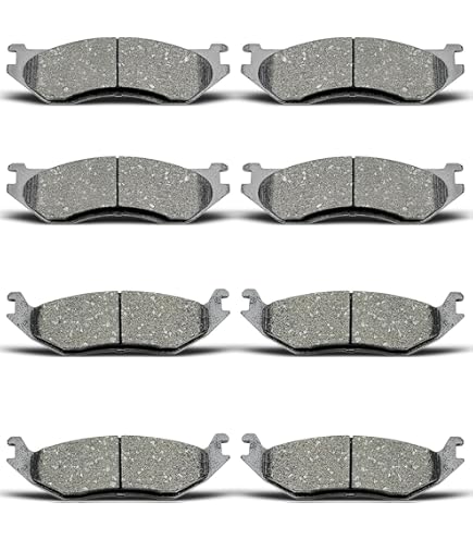 Ceramic Brake Pads Rear Brake Rotors &amp; Ceramic Pads Kit For 2002-2004 Dodge Ram 1500 &amp; 2004 Durango 07 Dodge Ram 1500