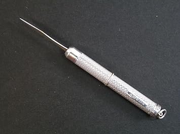 Merritt Robinson New Sterling Silber Zahnstocher/Zahn Pick – Twist Action, Motor Gedreht