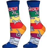 Cool Socks Hasbro Board Games Monopoly Clue Twister Scrabble Socks for Men Women Adult