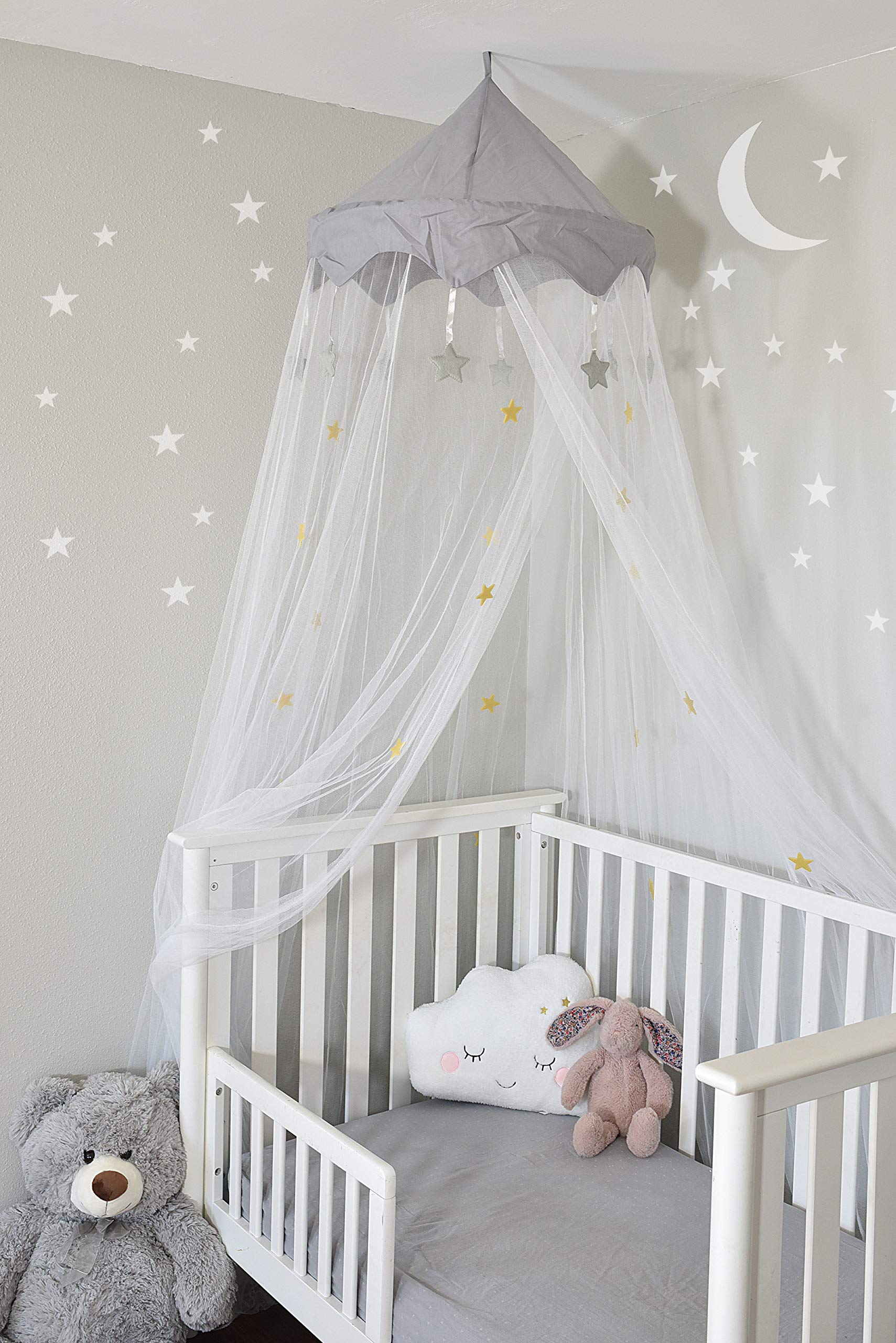 canopy above crib