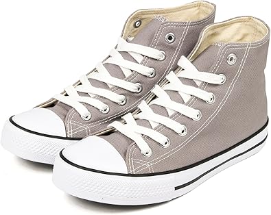 Amazon セレブル ジェリコスポーツ Jerico Sport キャンバス スニーカー レディース 人気 定番 王道 ハイカット レースアップ ストリート グレー 24 5cm シューズ バッグ