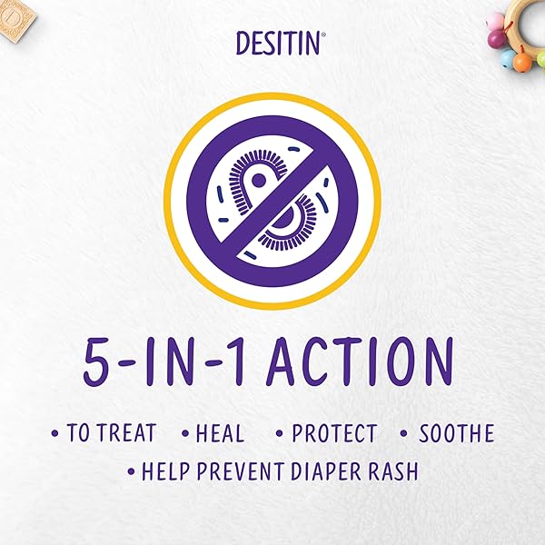 DESITIN MAXIMUM STRENGTH BABY DIAPER RASH CREAM, 40% ZINC OXIDE FOR TREATMENT, RELIEF & PREVENTION, HYPOALLERGENIC, PHTHALATE- & PARABEN-FREE PASTE, PROTECTS SKIN FOR UP TO 12 HOURS, 16 OZ