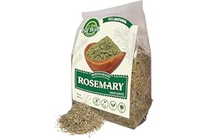 Eat Well Premium Foods Rosemary Leaves 16 oz, Premium Whole Dried Rosemary Leaves Bulk Pack, Dry Rosmarinus Officinalis 100% Natural Vegan Rosemary Seasoning Traditional Mediterranean Ingredients Dry Rosemary