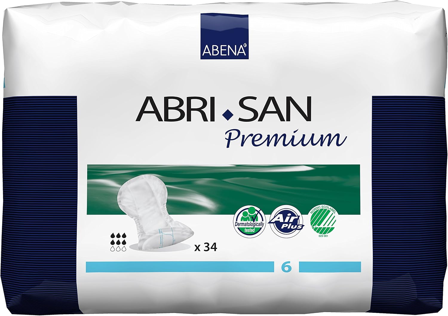 Abena Abri-San Premium Mens & Womens Incontinence Pads, Breathable & Comfortable, Fast Absorption - Image 4