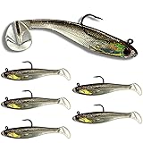 U.S.A. Bass Tackle Patriot SHAD Paddle Tail