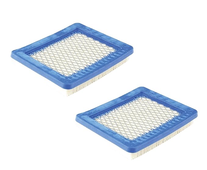 gardexx 2 x Luftfilter für Rasenmäher mit Briggs & Statton Quantum Motor