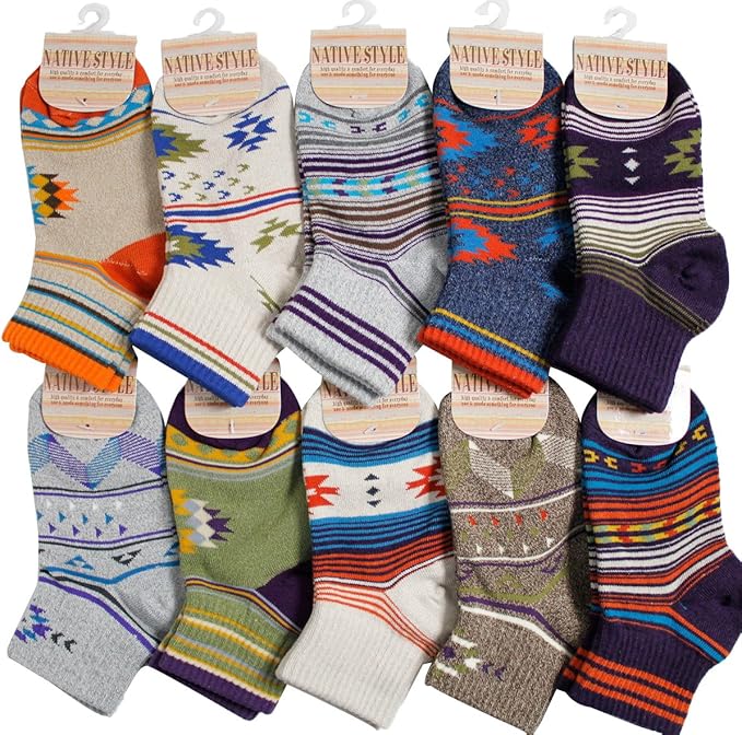 靴下 キッズ 男の子 ソックス 10足セット ネイティブデザイン 15 19cm ソックス 靴下 通販 Amazon