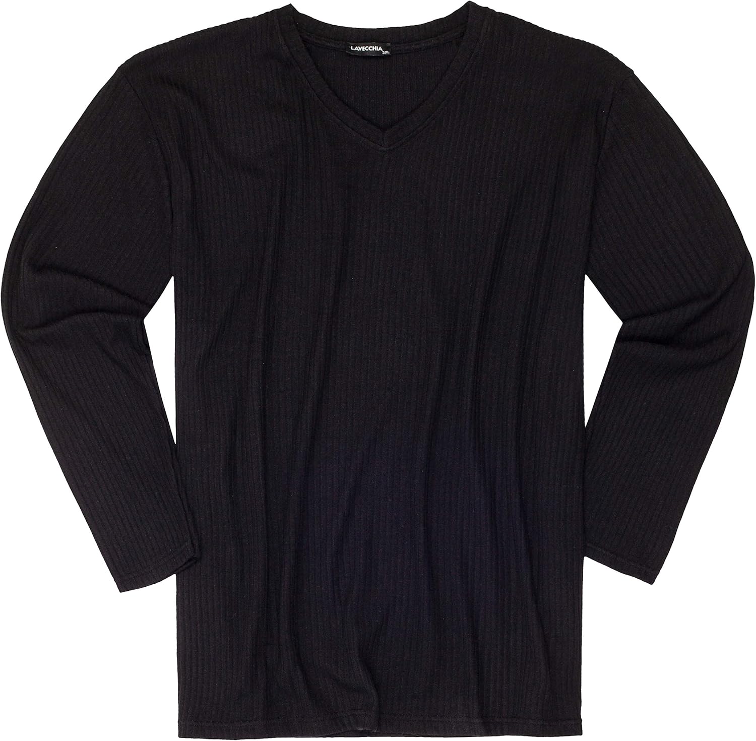 Plus Size Men's VNeck Knitted Jumper (Black, 7XL) Amazon.co.uk Clothing