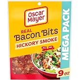 Oscar Mayer Real Bacon Bits, Mega Pack, 9 oz Bag | 100% Real Bacon, Hickory Smoke Flavor, Fully Cooked &amp; Easy to Add to Salads, Potatoes &amp; Nachos, Great for Topping Salads