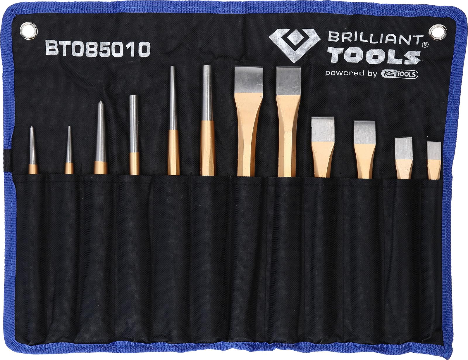 KS Tools Chisel and Punch Set 12 Pieces