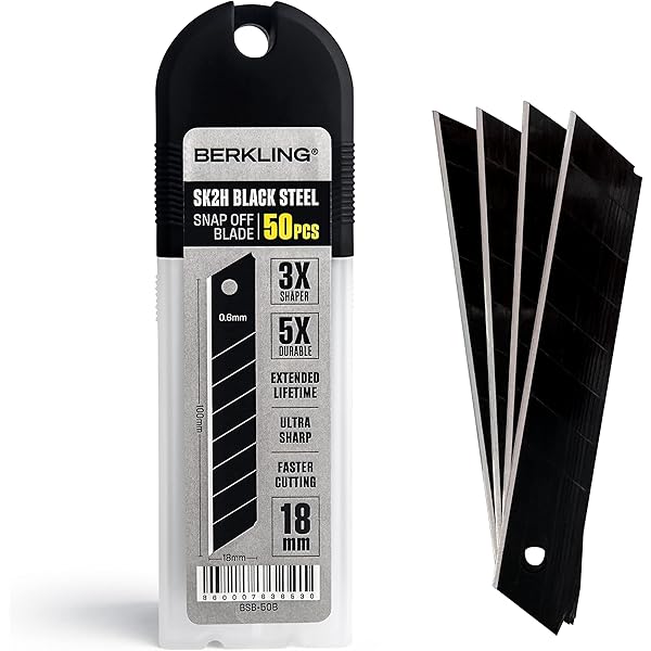 Amazon.com: Berkling Single Edge Razor Blade 100 PCS, SK2H
