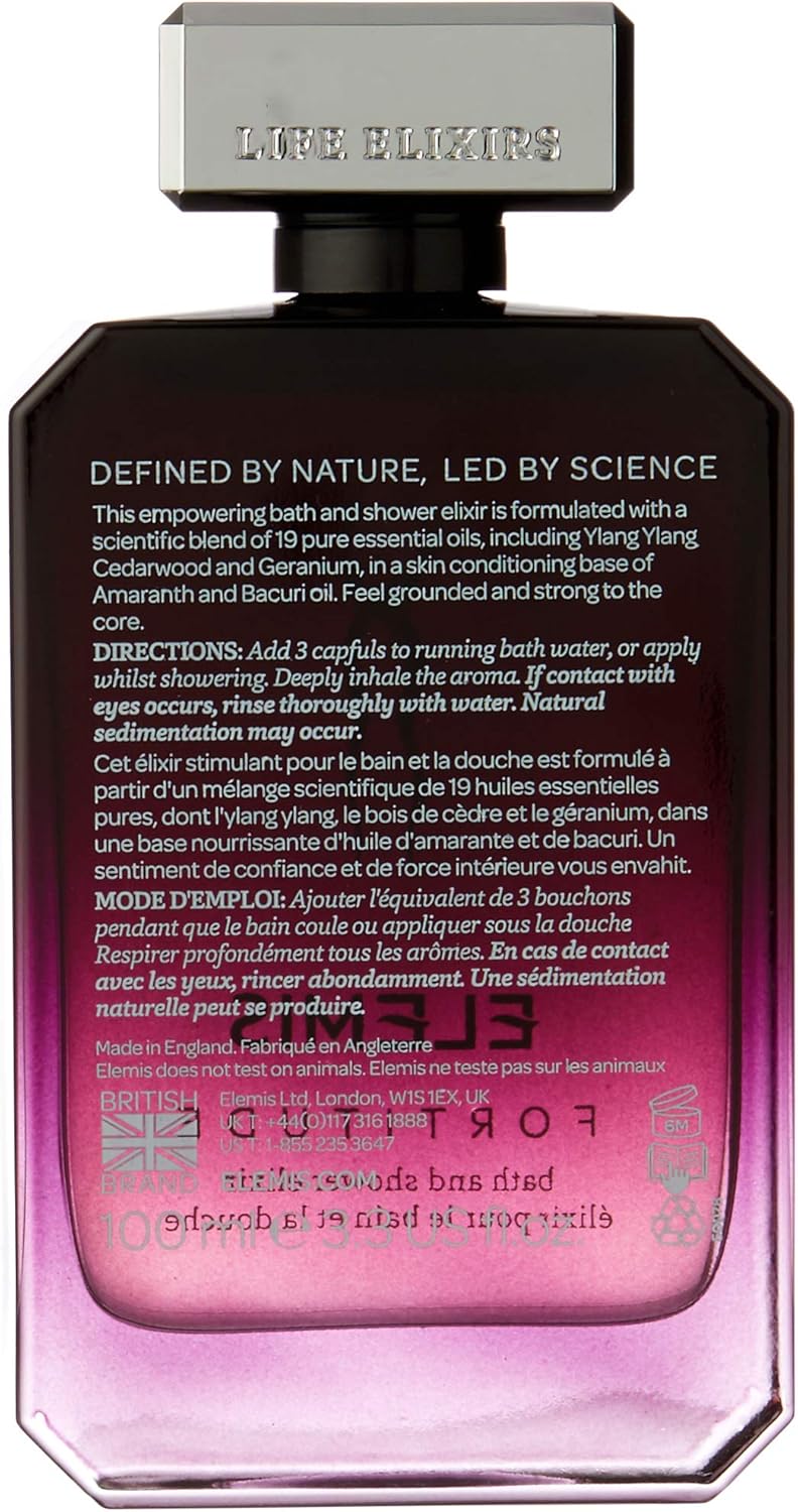 elemis fortitude bath and shower elixir