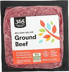 365 By Whole Foods Market, Ground Beef 80% Lean/20% Fat, 16 Ounce