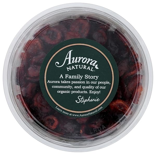 AURORA PRODUCTS ORGANIC DRIED CRANBERRIES, 9 OZ