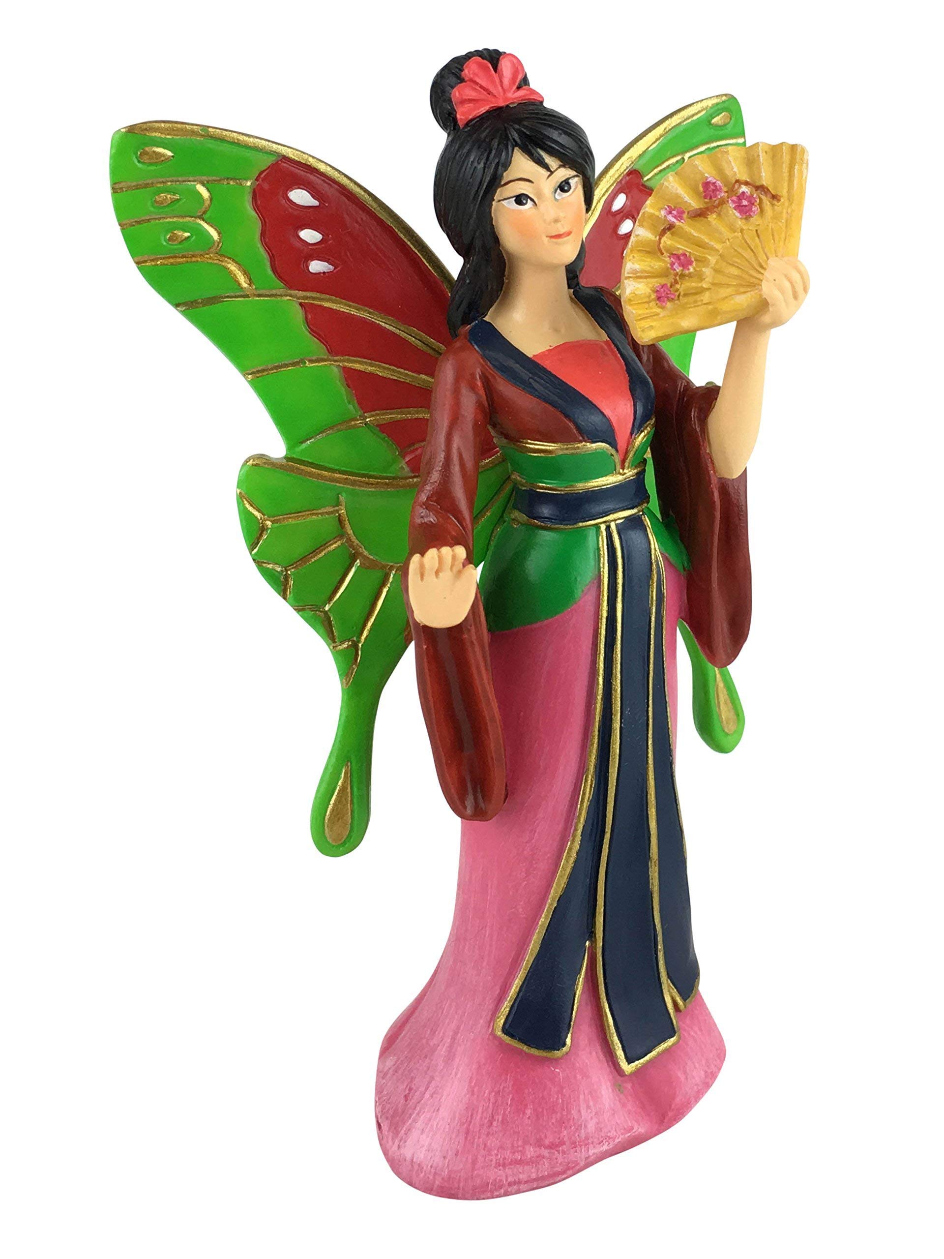 Miniature Fairy Kiara the Beautiful Asia Miniature Fairy for your Fairy Garden / Miniature Garden