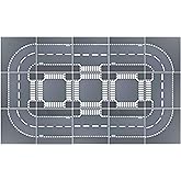 Homikidy Road Base Plates - 15 City & Street Plates, 10"x10" Road Baseplates