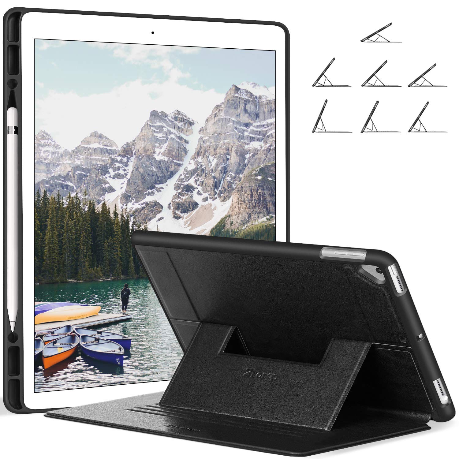 Ztotop Case for iPad Pro 12.9 Inch 2017/2015 with Pencil Holder