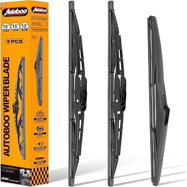Brand-New Upgrade Rear Wiper Blade+Wiper Arm Spotless Streak-Free 12