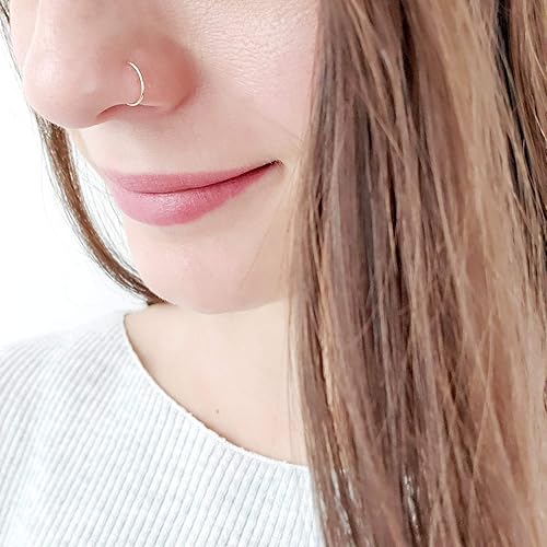 0.8 mm nose ring