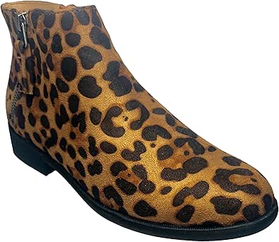 time and tru leopard boots
