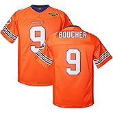 EETUG Youth Bobby Boucher Jersey for Boy's,9 The Waterboy Football Jersey 50th Anniversary 90s Movie Jersey for Girl Orange