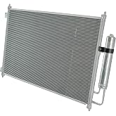 TRQ A/C Condenser and Receiver Drier Assembly | For 2008-13 Nissan Rogue 2014-15 Rogue Select