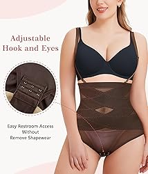 WANFISTO Tummy Control Shapewear for Women - Butt