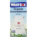 West Soy Organic Soymilk, Unsweetened, 32 Fl Oz