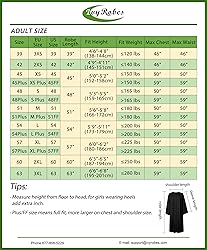 IvyRobes Unisex Matte Robe with Open Sleeves for
