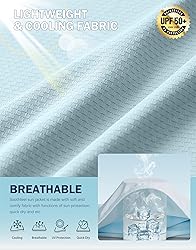 Soothfeel Women's UPF 50+ Sun Protection Hoodie