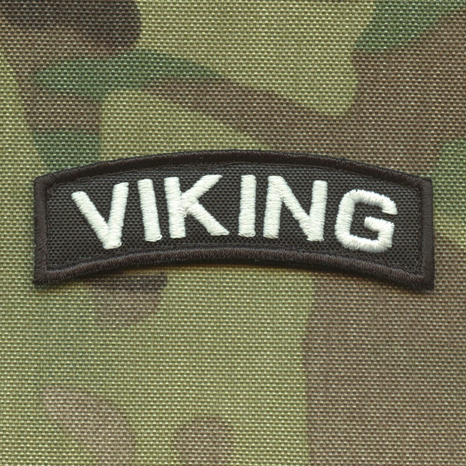 Viking Shoulder Tab Norse Heathen Army Military Morale Tactical Hook Patch