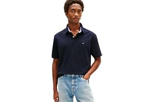 Tommy Hilfiger Mens Short Sleeve Cotton Pique Polo Shirt in Regular Fit