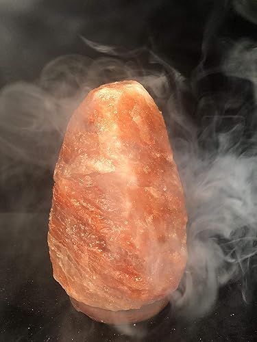 lampara de sal del himalaya 4 5 kg con cable y foco 100 original