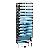 SUPEASY 13-Tier Wall File Organizer, Wall File