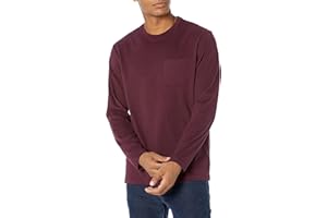 Amazon Essentials Men's Regular-Fit Crewneck T-Shirts, Long-Sleeve