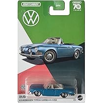 Amazon.com: Matchbox Volkswagen Type34 Karmann GHIA : Toys