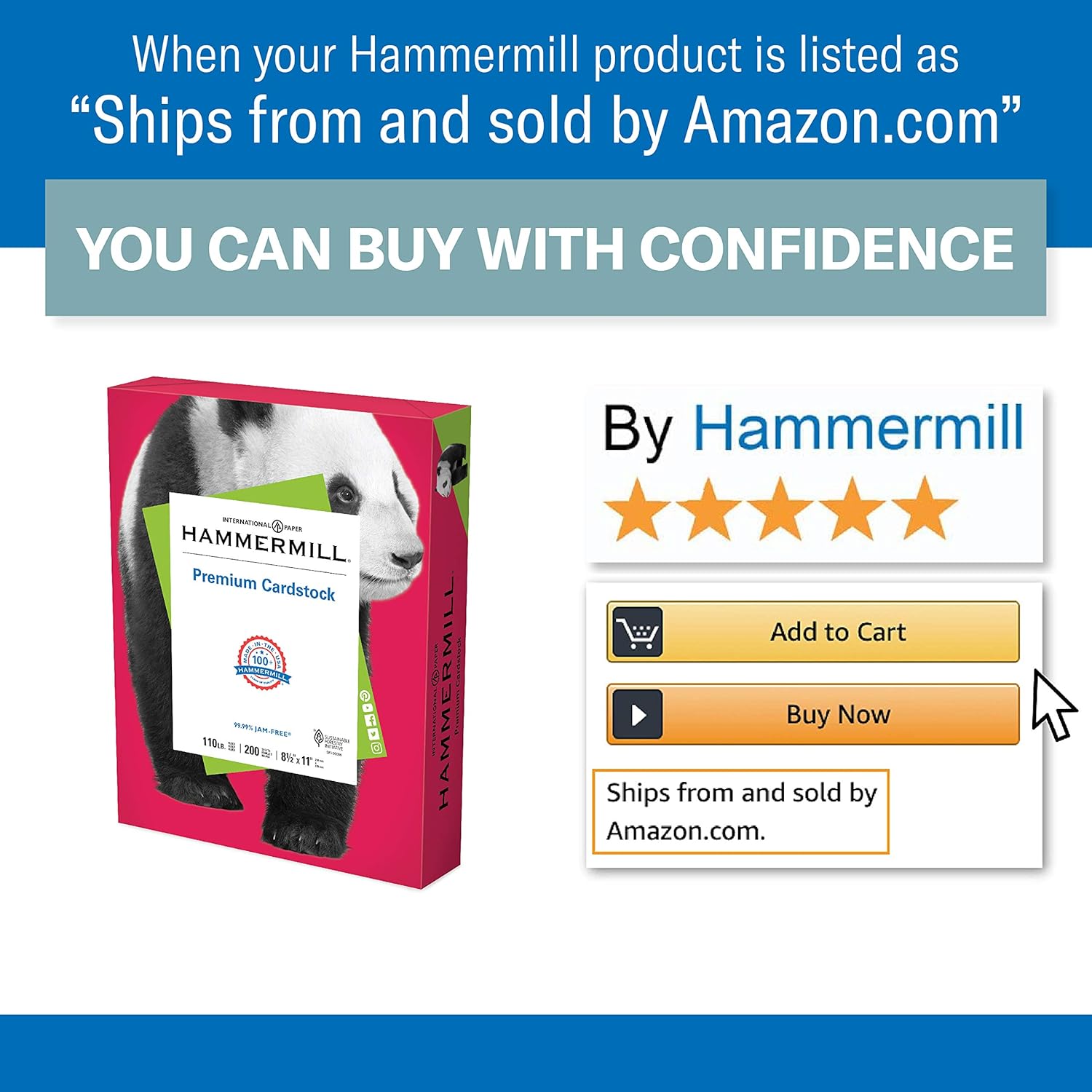Hammermill Red Cardstock, 110 lb, 8.5 x 11 Colored Cardstock, 1 Pack (200 Sheets) - Thick Card Stock, Made in the USA, 168300R : Office Products