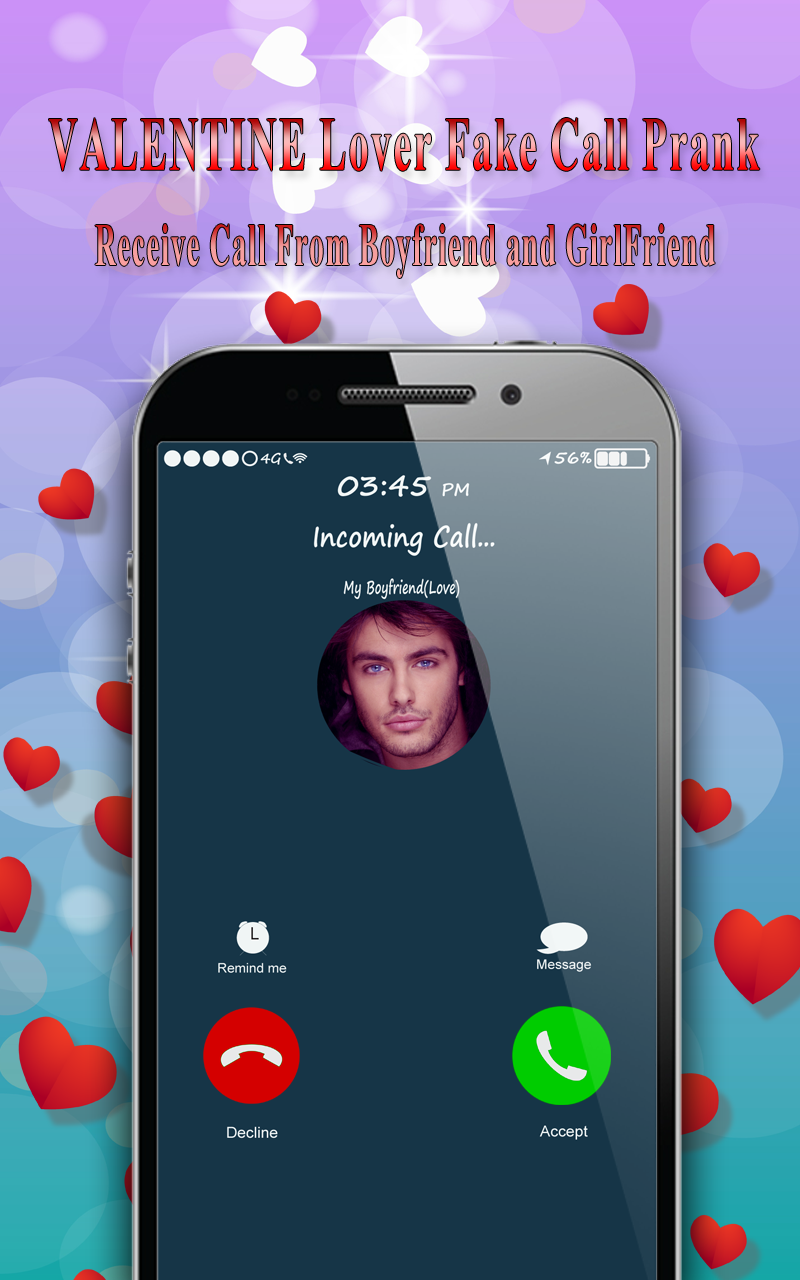 Amazon Com Valentine Call From Love For Boyfriend And Girlfriend Prank Apps Games