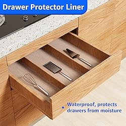 Shelf Liners for Kitchen Cabinets Waterproof - 14