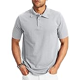 Hanes Men’s X-Temp Short Sleeve Polo Shirt, Midweight Men's Shirt