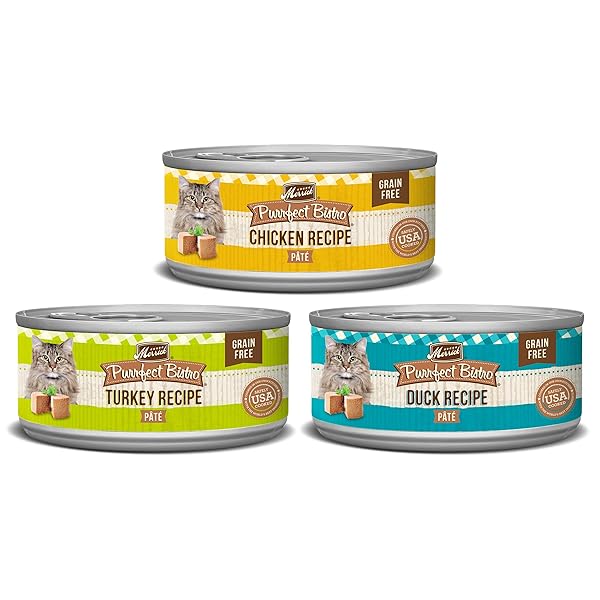 MERRICK PURRFECT BISTRO GRAIN FREE PREMIUM CANNED PATE...