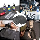 Unihuby Black Dental Bibs 50ct Tattoo Patient Covers 13x18 Waterproof view 5