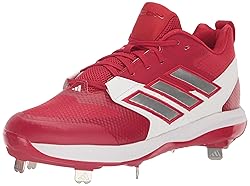adidas Men's Icon 8 Sneaker, Team Power Red/Silver