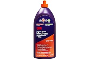 36106, Gelcoat MC Cpd+Wax, Quart, 1 Pack