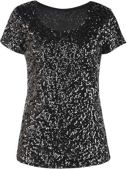 sparkly evening top