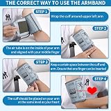 AuQty Extra Large Blood Pressure Cuff 22-52 CM Compatible Monitors view 7