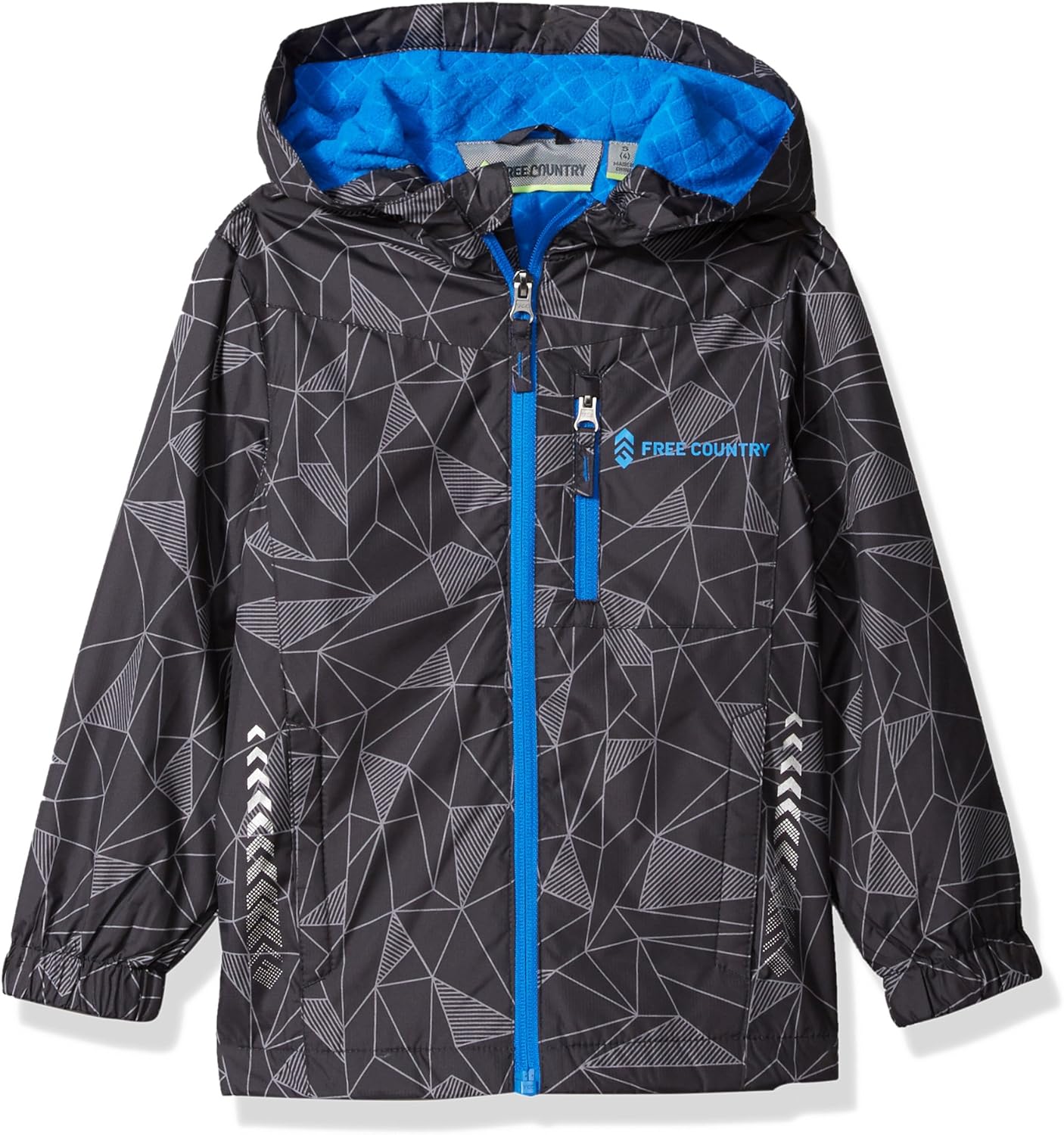 free country hooded water resistant heavyweight puffer jacket