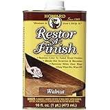 Howard Products RF4016 RF3016 Restor-A-Finish, 16 oz, Walnut, 16 Fl Oz